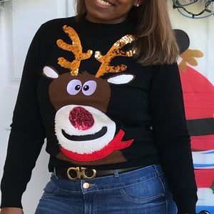 Forever 21 Reindeer pullover for Christmas 🎄